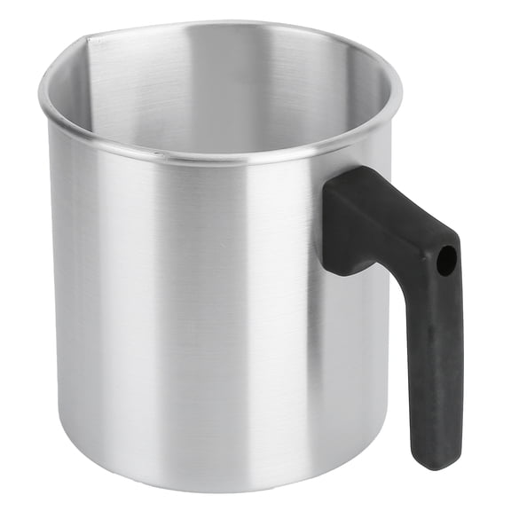 BIMZUC 1.2L / 40.5 oz Aluminum Candle Wax Melting Pot, Dripless Pouring Pitcher Jug for Candle Making, Soap, Chocolate, and Candy DIY Crafts Supplies for Adults and Teens