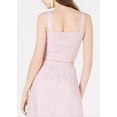 thumbnail image 2 of Ultra Flirt Juniors' Striped Crop Top - Edith Stripe, 2 of 2