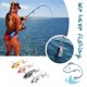 thumbnail image 5 of FLhrweasw 4 Uds Cuchara Vibraciones Metal VIB CrankBait Artificial Wobbler Señuelo Pesca, 5 of 9