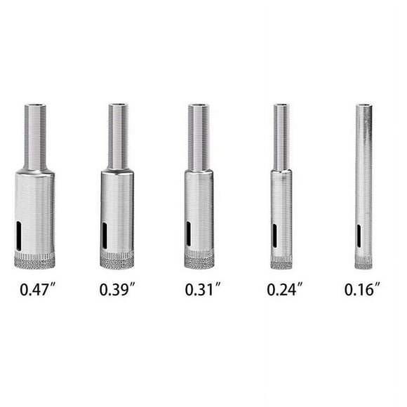 Glass Drill Bit Set- Drill Bits Glass Bottle Extractor Remover Tool