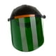 thumbnail image 4 of Máscara de soldadura protectora facial con visera abatible Material de PC versátil Cara de soldador Verde negruzco, 4 of 9