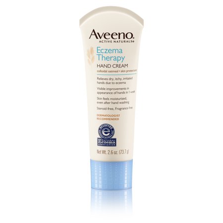 Aveeno Eczema Therapy Hand Cream, 2.6 Oz - Walmart.com