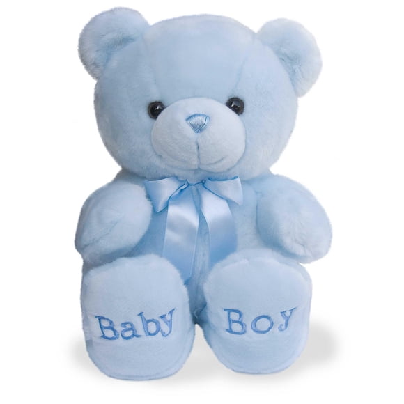 Aurora World Plush Comfy Blue Baby Boy Bear 18"