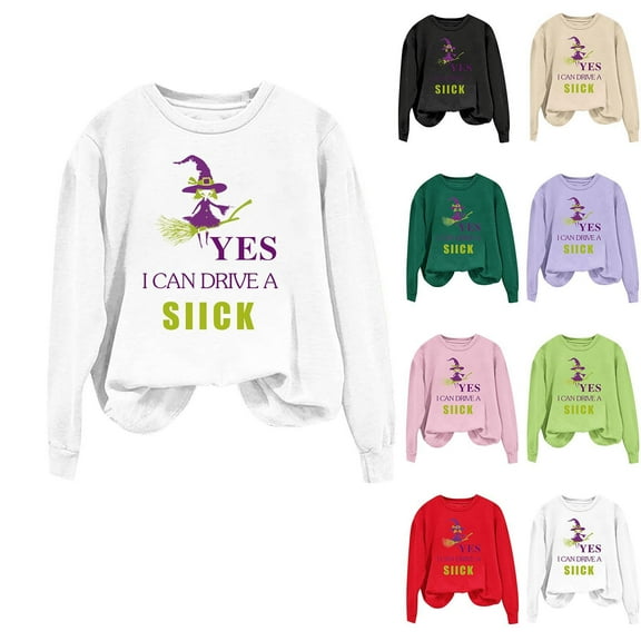 Bovxnpu Womens Oversized Sweatshirts, Halloween Day Sweatshirts for Women Fleece Crewneck Sweaters Casual Tops Comfy Fall Fashion Outs Winter Clothes