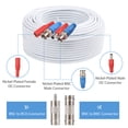 thumbnail image 3 of 60 Feet BNC Video Power Cable Wire 2MP All-in-One Video, 3 of 6