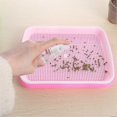 thumbnail image 3 of Semences Sprouter Plateau Beans Filtre Multifonction Germination Plateau Sprout Maker Pour Graines Germes (rose), 3 of 5