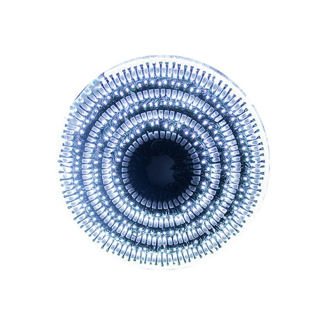 Serie Musical Luz La Merced LED Blanco 300 Focos 8 Funciones 13.5 m Cable Verde