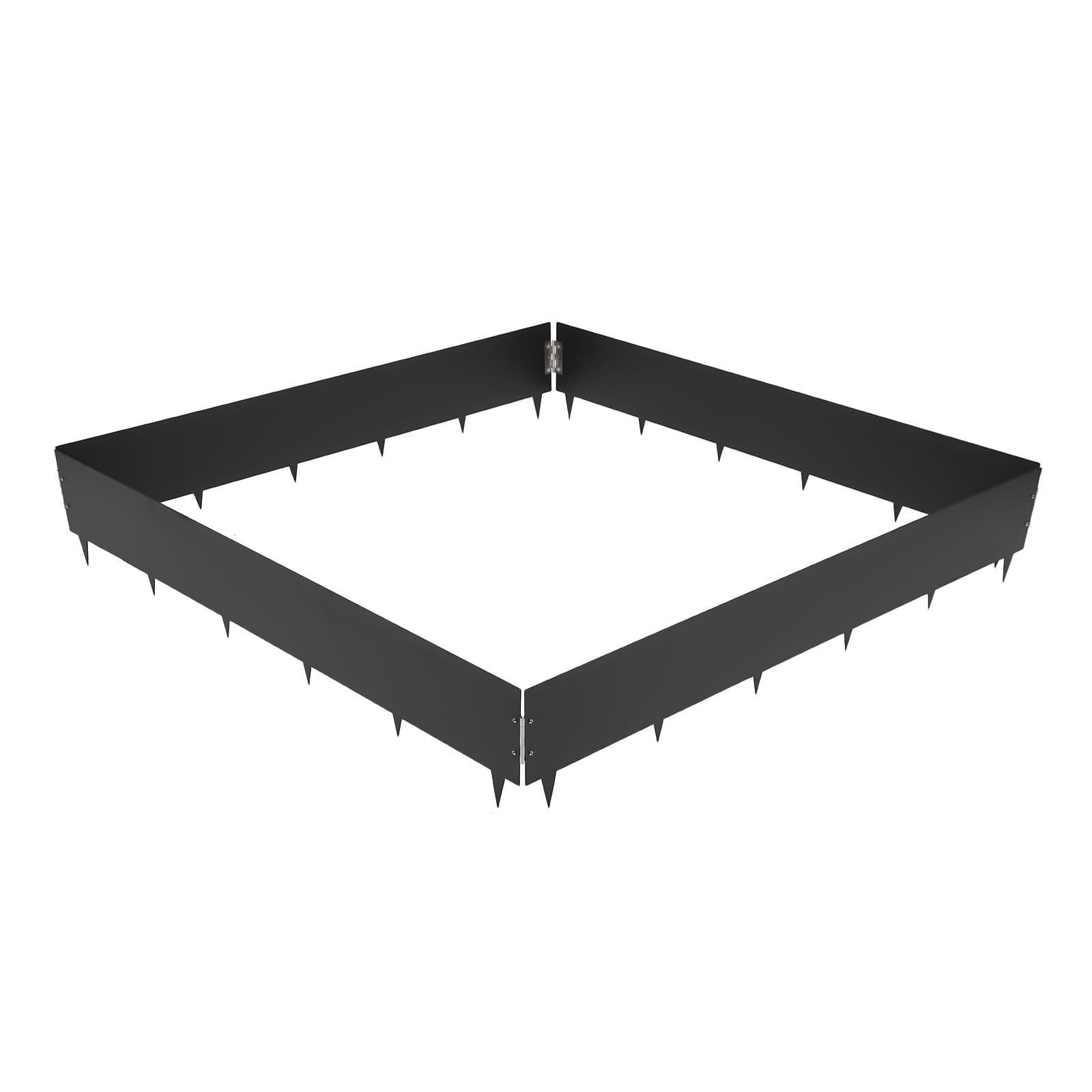 Steel Landscape Edging 4 Pack 40 inch Length, 8.46 inch Depth Steel Edging Border for Landscaping Lawn Garden Metal Edging