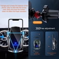 thumbnail image 4 of Cargador inalámbrico para teléfono de coche XYAJUANG Q3 15W Fast Qi, 4 of 7