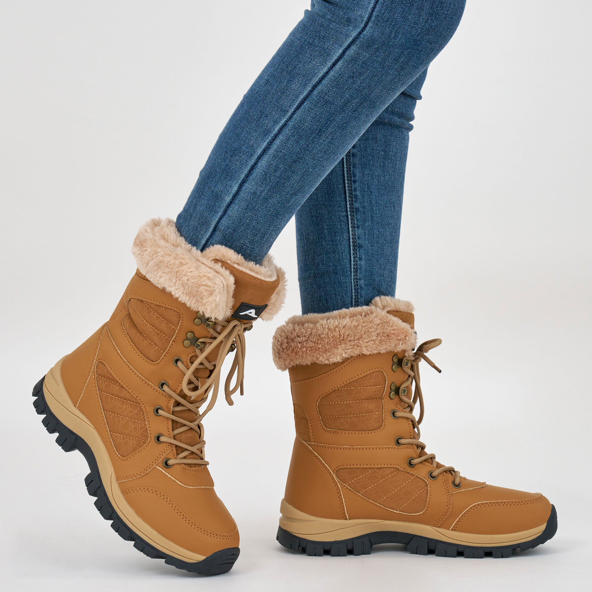 Ecetana Women's Snow Boots with Faux Fur Lining photo 7