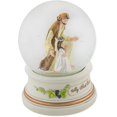 thumbnail image 3 of Little Girl with Jesus First Communion Musical Water Globe Dome 100mm, 3 of 5