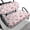 Cherry Bow Heart Pattern, variant on Pzuqiu Cow Print 2-Piece Golf Cart Seat Covers | Breathable Washable Universal Fit for Most 2-Seater Golf Carts | Durable Protective Decor