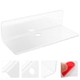 thumbnail image 3 of FRCOLOR  Wall Shelf Floating Acrylic Storage Rack Multifunctional, 3 of 8