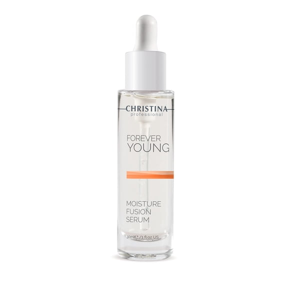 Suero peptídico Christina Forever Young Moisture Fusion para rostro con ácido hialurónico | Suero facial de producción acelerada de colágeno | Regeneración de la piel | Rehabilitación post-peeling | P