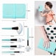 thumbnail image 2 of 32pcs Makeup Brushes Set, Cosmetic Brushes Lips Foundation Eyeshadow Face Brushes Eye Brushes Eyeshadow Brushes With Blue Nylon Bag, Blue, 2 of 4