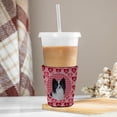 thumbnail image 3 of Papillon Hearts Love and Valentines Day Red Cup Hugger, 3 of 4