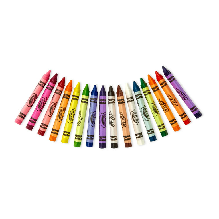 Crayola My First Washable Tripod Grip Crayons, 16 Count 