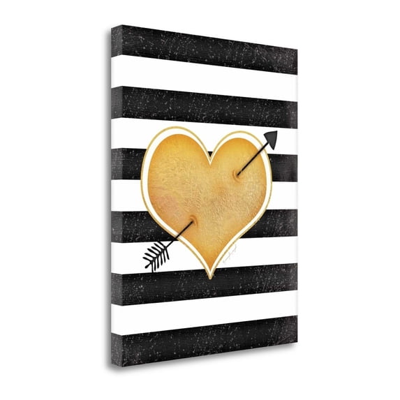 Tangletown Fine Art Arrow By Jennifer Pugh, Gallery Wrap Canvas 20 x 16