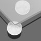 thumbnail image 1 of BESTYASH 100Ud Clips Para Fijar Vidrio En Puertas De Gabinete Adaptable Y Elegante, 1 of 8