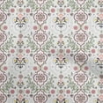 thumbnail image 1 of oneOone Cotton Cambric Gray Fabric Block Dress Material Fabric Print Fabric By The Yard 42 Inch Wide, 1 of 6