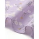 thumbnail image 5 of Blusa Floral de Manga Corta Puff INSPIRE CHIC para Mujer con Cuello Corazón y Volantes Peplum en Color Púrpura Claro Talla L, 5 of 6