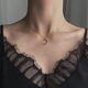 thumbnail image 1 of Collar con colgante de doble corazón para mujer, gargantilla de Color dorado y plateado, cadena de boda, fiesta, amigos, regalo de joyería, 2023, 1 of 4