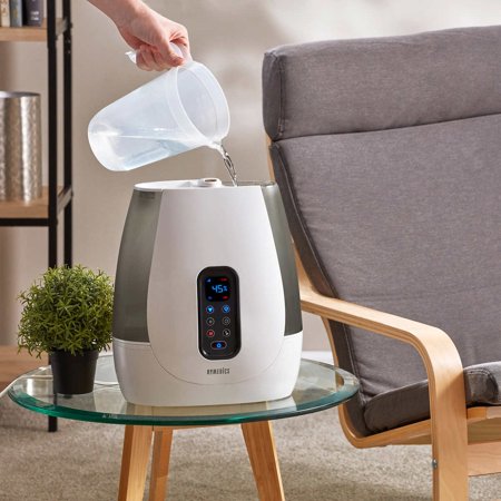 Homedics Total Comfort Ultrasonic Humidifier - White - Coverage Area: 20 sq ft