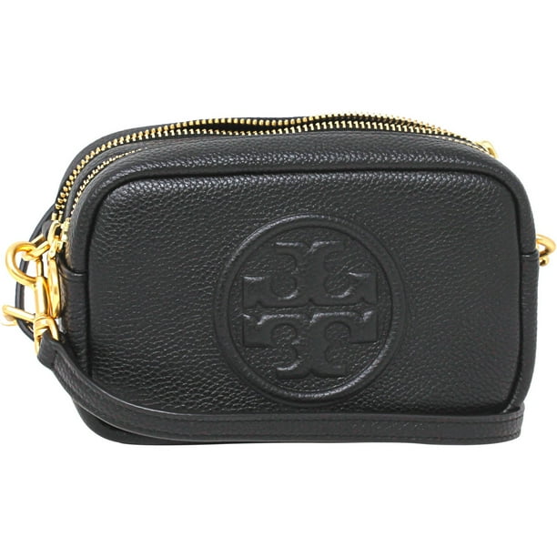 Tory Burch Women's Perry Bombe Mini Crossbody Bag Leather ...