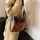 thumbnail image 2 of Bolso Hombro Mano Retro Cuero PU para Mujer, 2 of 9