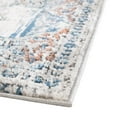 thumbnail image 5 of Unique Loom Nyla Collection Area Rug - Smile (2' x 6' Runner Multi/Gray), 5 of 6
