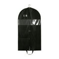 thumbnail image 1 of Hanging Garment Bag 45 Inch With Reversible Zipper And 3 Large Mesh Pockets For Wardrobe Clothes Organizer And Travel Storage, 1 of 6