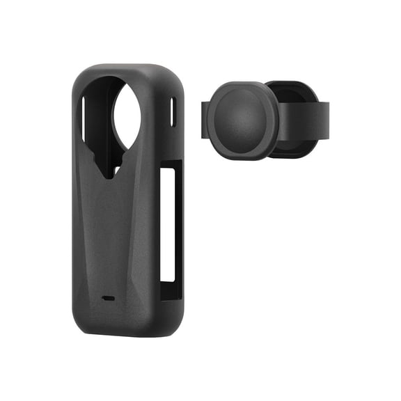 Silicone Cover Case for Insta360 X4 Air, Anti-Scratch Full Cover Soft Case with Lens Cap Soft Skin Sleeves Camera Accessories