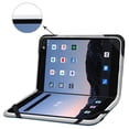 thumbnail image 4 of Labanema 8.1" Microsoft Surface Duo (ATT,Verizon & Tmobile) Case, PU Leather Protective Case, Cover for 8.1" Microsoft Surface Duo (ATT,Verizon & Tmobile) (Apricot Flower), 4 of 8