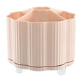 thumbnail image 2 of Caja de almacenamiento cosmético para organizador giratorio de brochas de maquillaje – Organizador de tocador giratorio de 360°, soporte de maquillaje para , sombra de ojos, lápices, 2 of 6