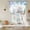 Multicolor, variant on Octopus Coastal Tie Up Curtains for Windows, Adjustable Balloon Window Shades, Summer Nautical Starfish Coral Beige Kitchen Window Treatments Adjustable Roll Up Curtain for Basement/Nursery 52"x45"