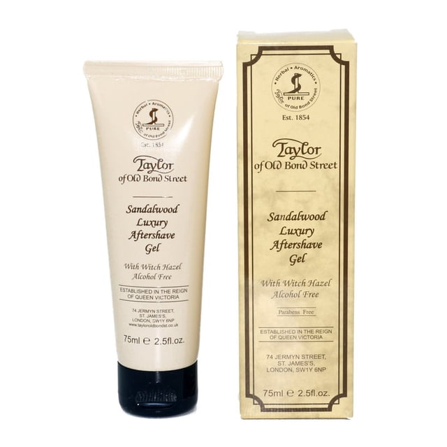 Gel para después del afeitado Taylor of Old Bond Street Sandalwood 75 ml