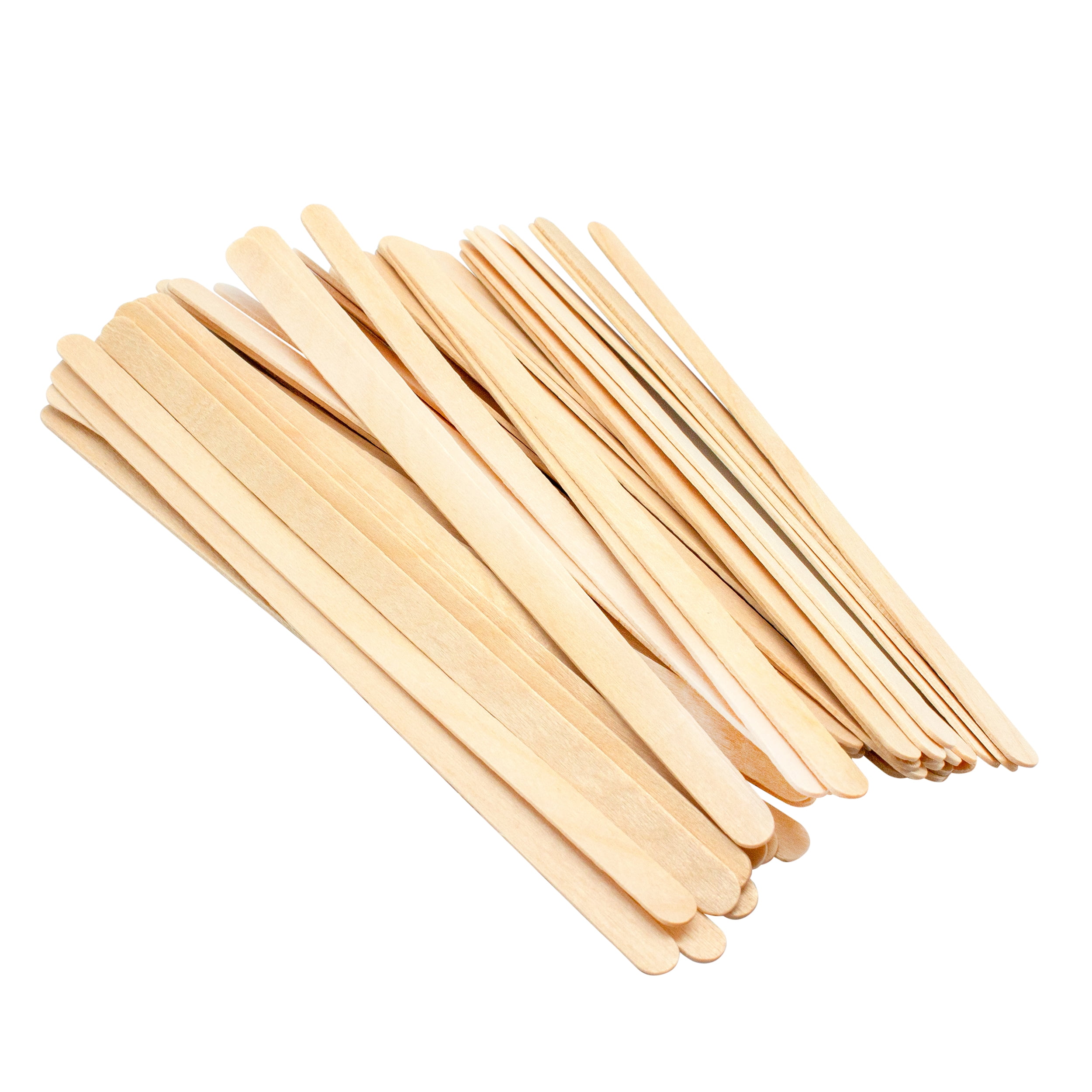 Blue Top Individually Paper Wrapped Wooden Coffee Stirrers 4.3 inch Pack 500, Disposable Wood Sticks for Coffee/Tea/Hot Beverage/Hot Chocolate/Cold