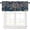 Style-11, variant on William Morris Kitchen Valance Curtain,Boho Retro Bird Elegant Animal Printed Small Window Treatments for Kitchen Living Room Bathroom Cafe Decor Rod Pocket Vintage Valances 54x18 Inch, 1 Panel