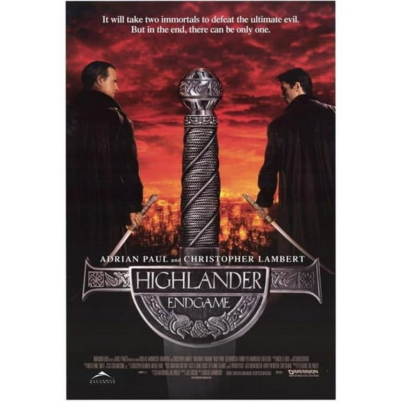 Posterazzi  Highlander-Endgame Movie Poster - 27 x 40 in.