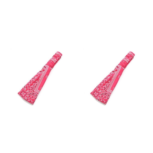 Sonducket Diadema con estampado de deportes cruzados, accesorios antideslizantes para el cabello, cintas elásticas de ajustables, tela para mujer, Type2 NO2 Sonducket CBP256473