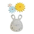 thumbnail image 1 of 2pieces Wood Busy Board Activity Center Toy Clock and Gear Learning Teaching Toy DIY Material Unpainted for Kids Children Travel Toy CUTICAT Material de tablero ocupado, 1 of 8