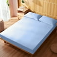 thumbnail image 2 of ARLAJO Fitted Bottom Sheet,100% Cotton Velvety Soft Double Brushed Flannel,Deep Pocket, 2 of 7