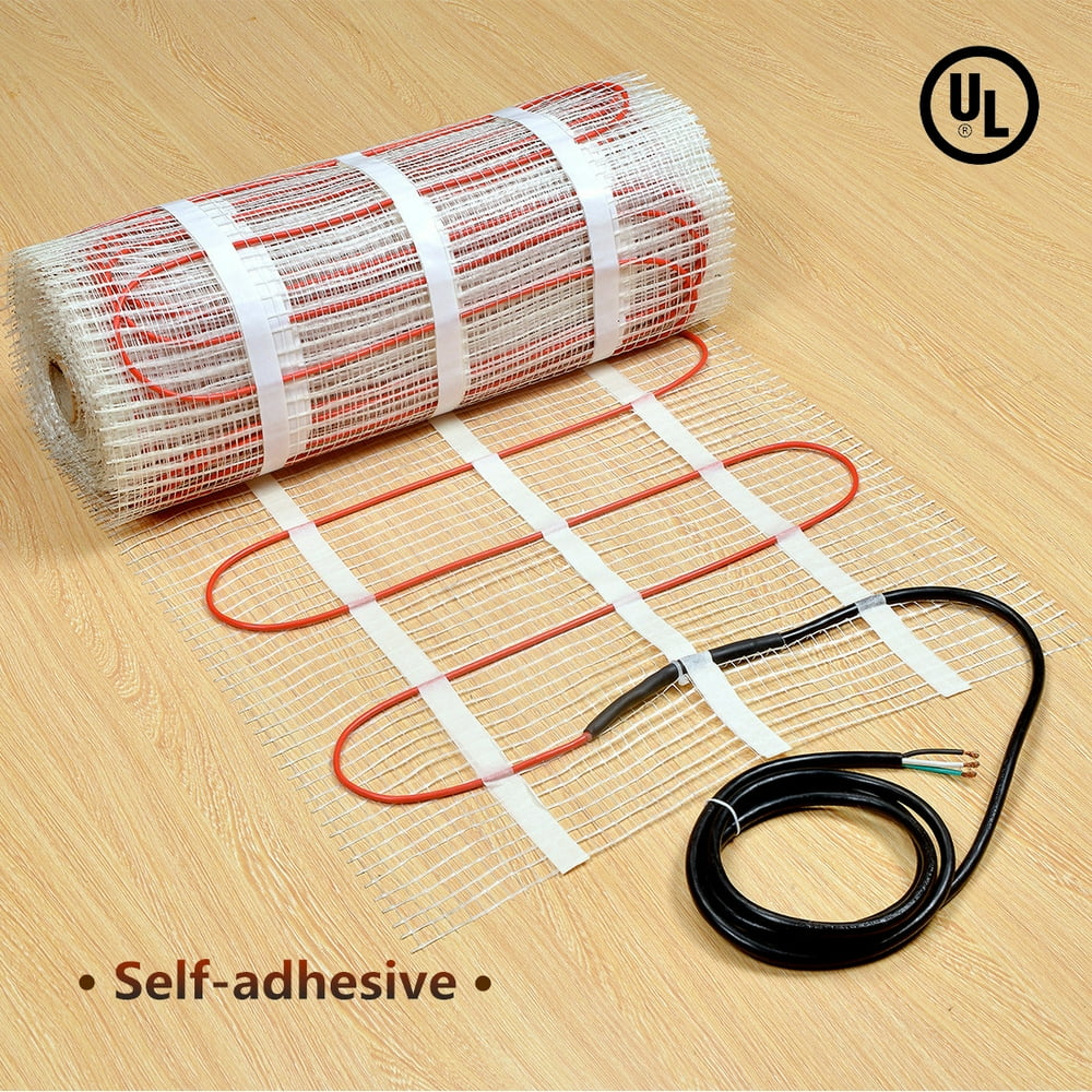 SEAL 20 sqft 120V Radiant Floor Heating Mat for Ceramic, Tile, Mortar