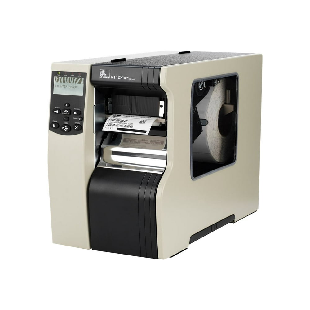 Zebra Xi Series R110xi4 Label Printer Direct Thermal Thermal Transfer Roll 45 In 2965
