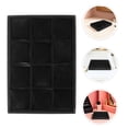 thumbnail image 1 of BESTYASH 2Ud Organizador De En Negro Con 12 Slots Para Relojes Y Accesorios, 1 of 6