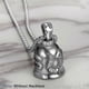 thumbnail image 2 of Guardian Wing Keychain for Motorcycle Riding - Angel Bell Accessory with Letter Charm, 2 of 4