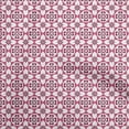 thumbnail image 1 of oneOone Velvet Fuschia Pink Fabric Asian Block Floral Diy Clothing Quilting Fabric Print Fabric By Yard 58 Inch Wide, 1 of 4
