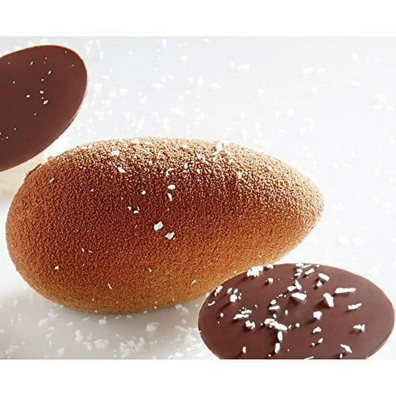 Pavoflex Professional Silicone Mold - Quenelle Tonda 3D - PX073 - 49 Indents