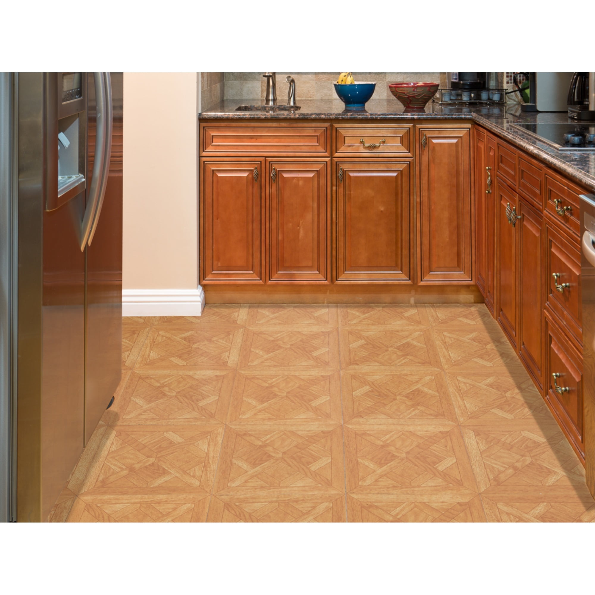Ergode Nexus Classic Light Oak Diamond Parquet 12x12 Self