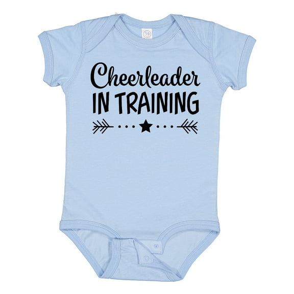 Inktastic Cheerleader in Training Boys or Girls Baby Bodysuit